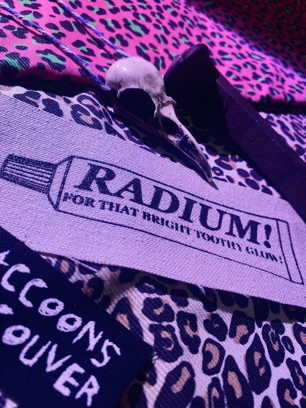 Radium toothpaste patch.