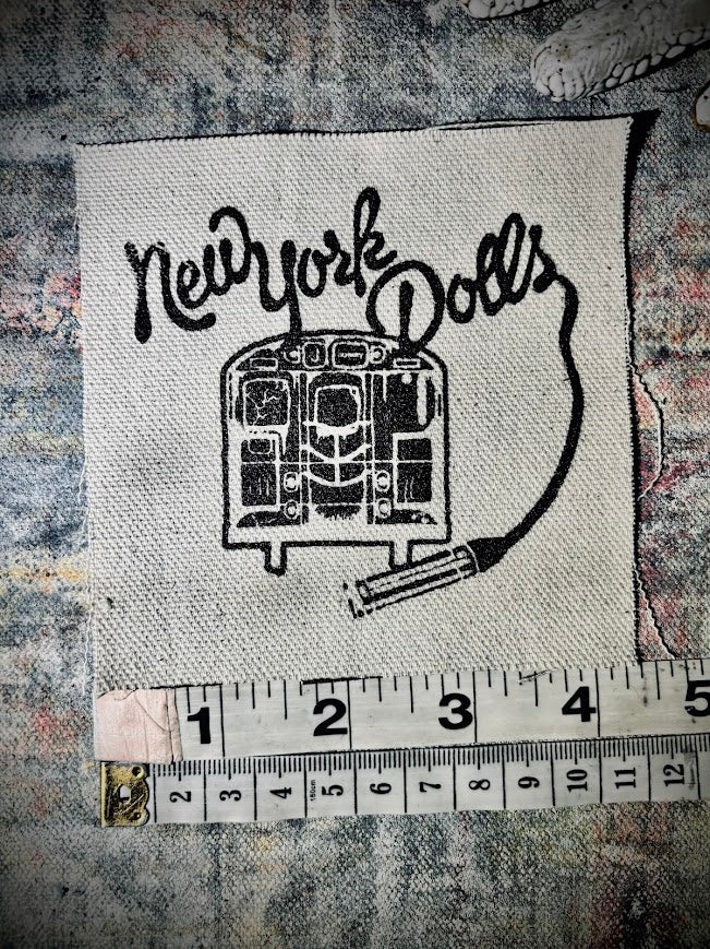 New York Dolls Patch