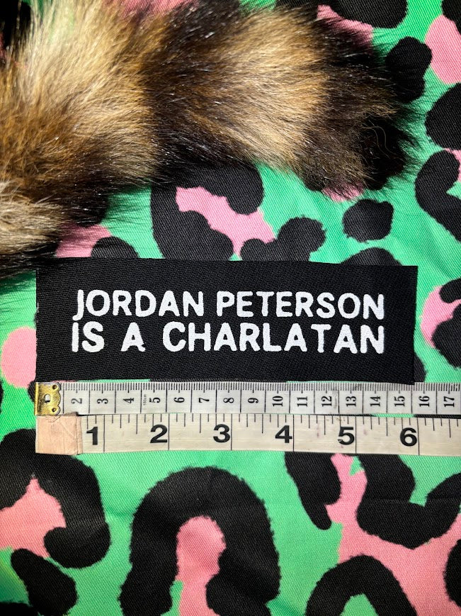 Jordan Peterson in a charlatan