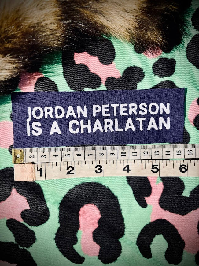 Jordan Peterson in a charlatan