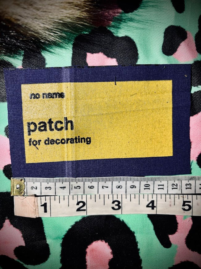 No Name, No Frills patch, for decorating