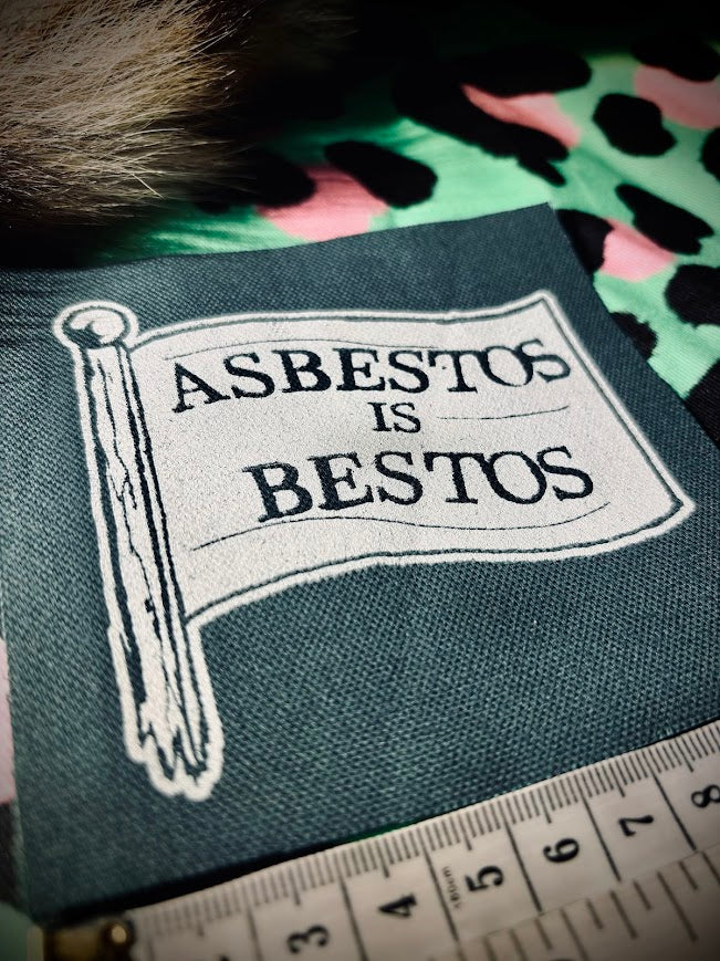 Asbestos is Bestos sew on patch