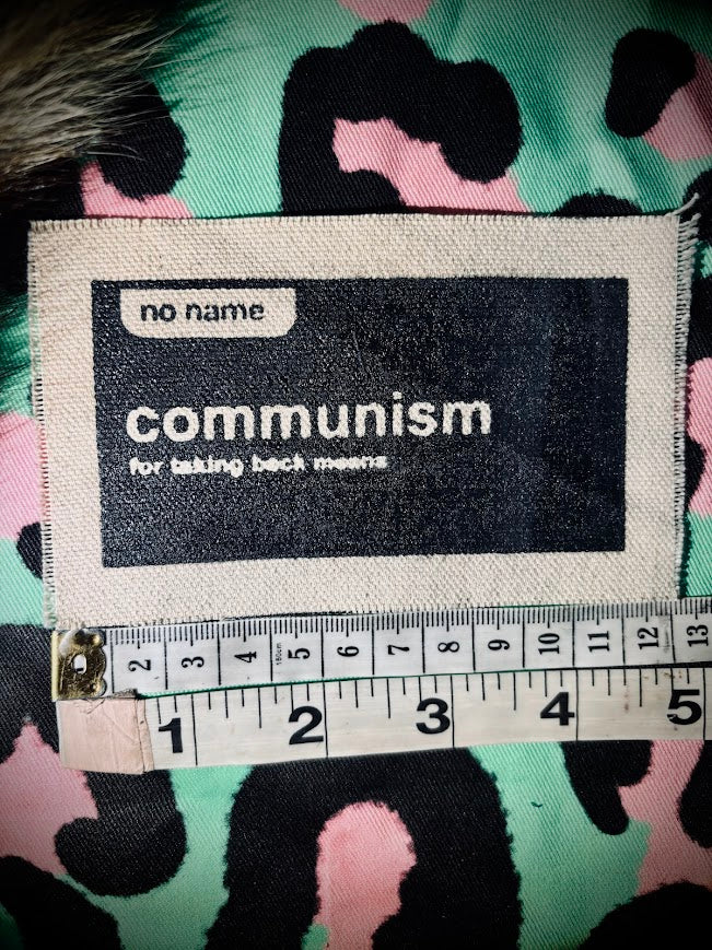 No Name, No Frills Communism patch