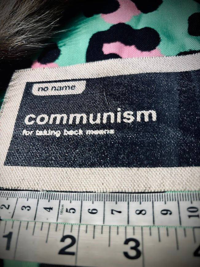 No Name, No Frills Communism patch