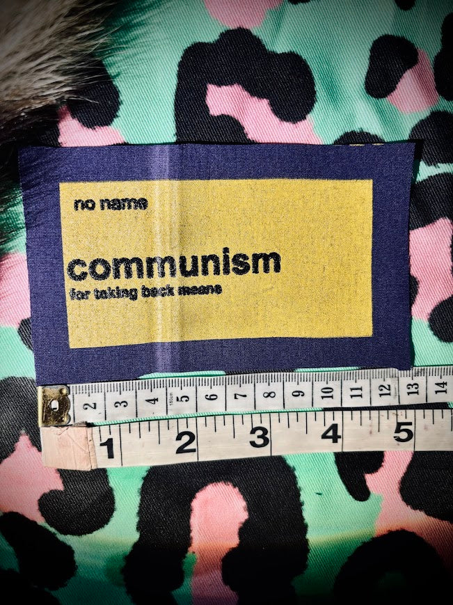 No Name, No Frills Communism patch