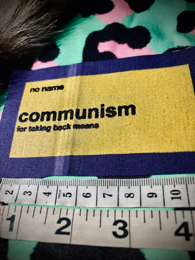 No Name, No Frills Communism patch