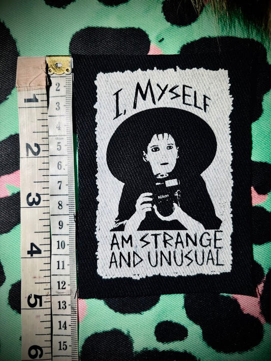 Lydia Deetz, I myself am strange and unusual