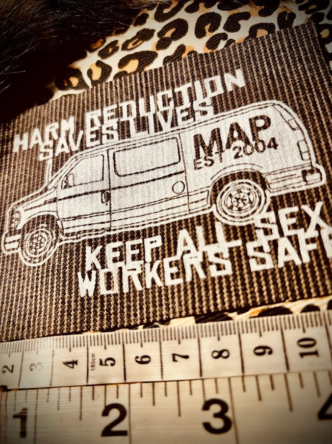 FUNDRAISER patch | MAP Van | Harm Reduction Saves lives