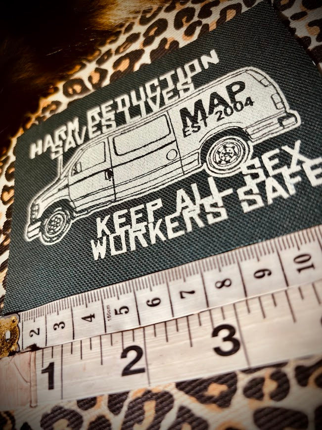 FUNDRAISER patch | MAP Van | Harm Reduction Saves lives