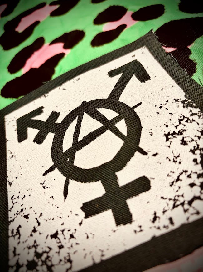 Trans-anarchy sew on patch