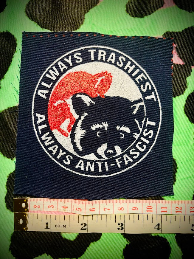 ANTIFA raccoons patch