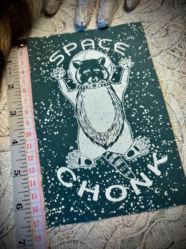 Space Chonk, Raccoon space traveler patch