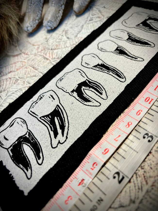 Row of teeth patch