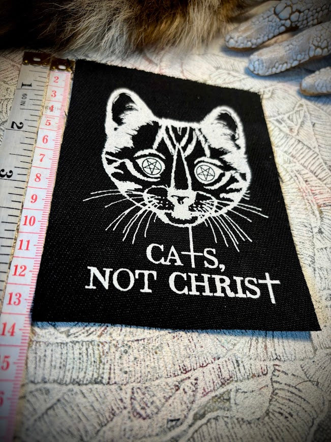 Cats not Christ! patch