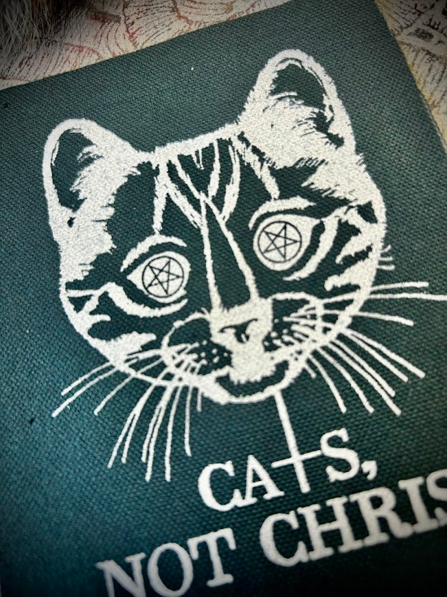 Cats not Christ! patch