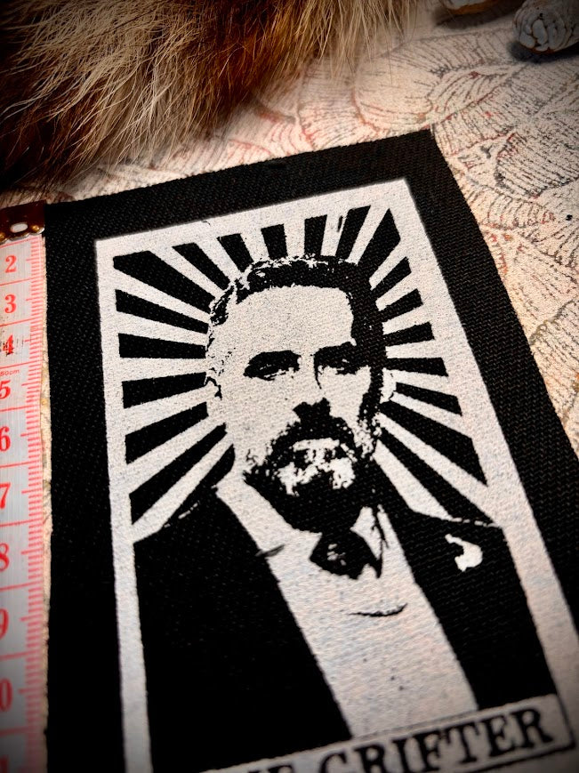 The Grifter tarot card sew on patch, featuring Jordan B Peterson