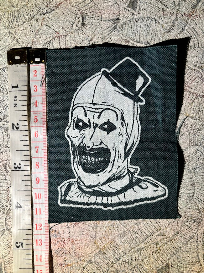 Art The Clown patch