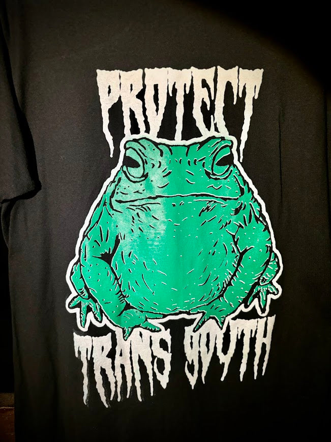 Protect Trans Youth toad tee