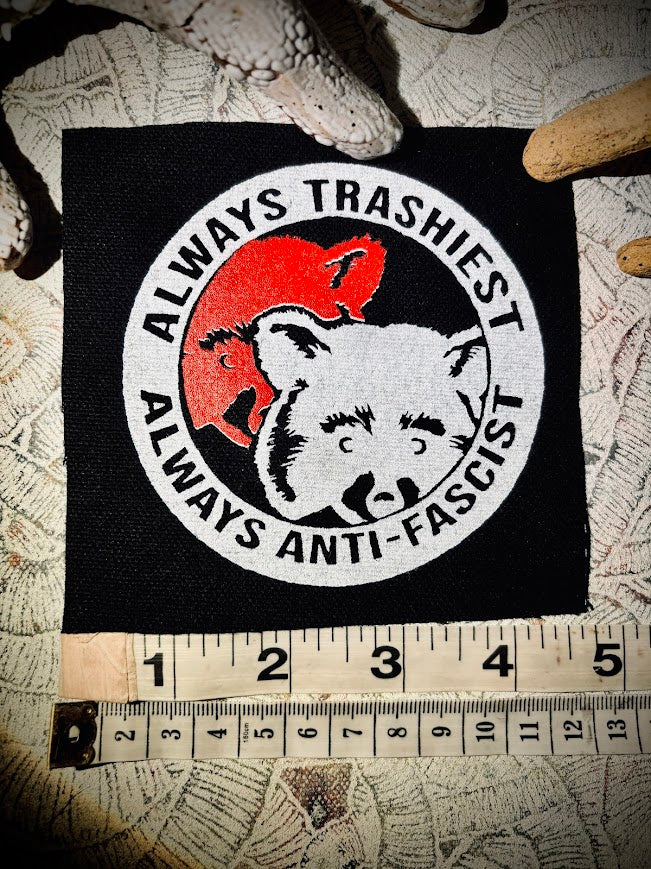ANTIFA raccoons patch.