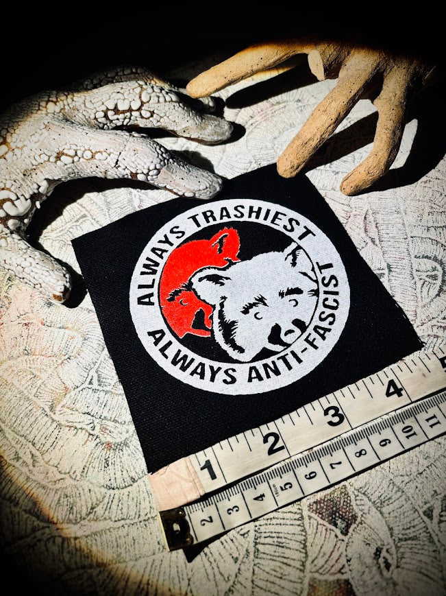 ANTIFA raccoons patch.