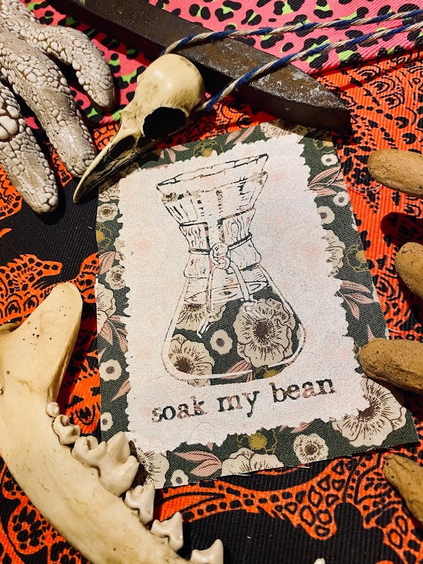 Soak my Bean! Just a patch about coffee