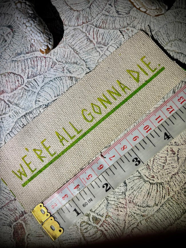 mini patch. We're all gonna Die