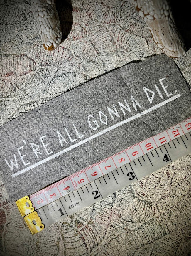 mini patch. We're all gonna Die