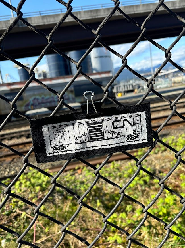 CN boxcar sew on patch