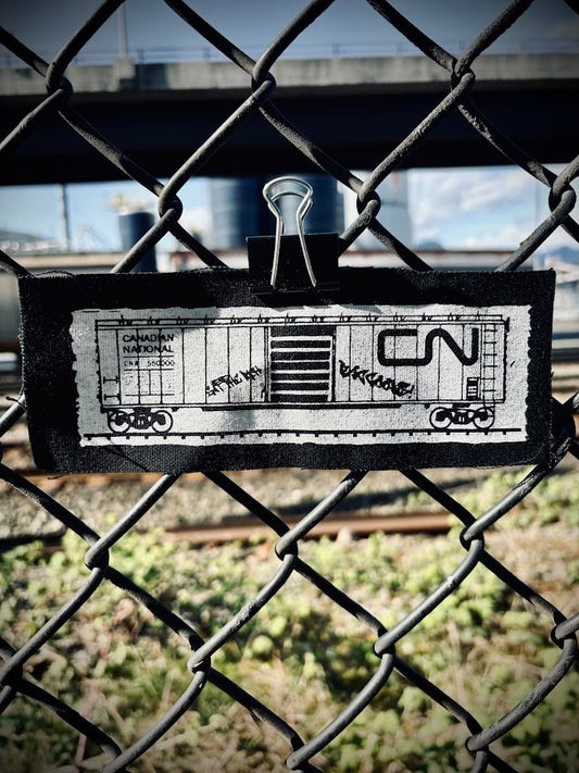 CN boxcar sew on patch