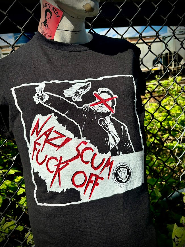 Elon Musk, Fuck off Nazi Scum t-shirt