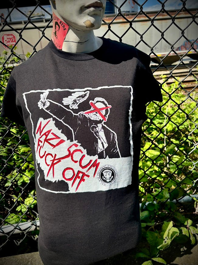 Elon Musk, Fuck off Nazi Scum t-shirt