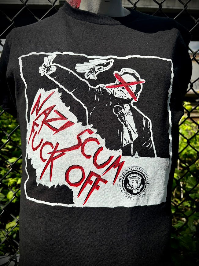 Elon Musk, Fuck off Nazi Scum t-shirt