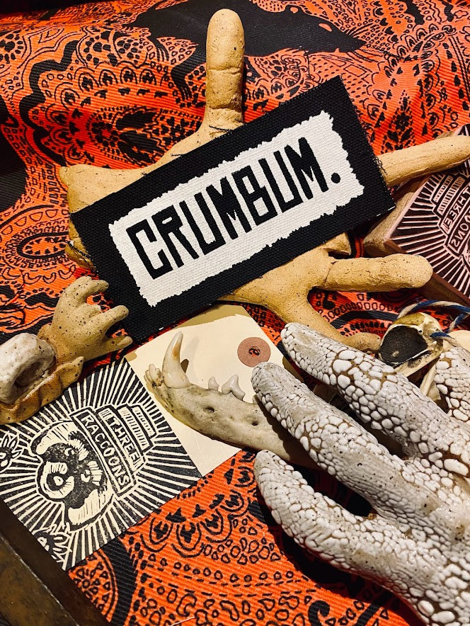 crumbum sew on patch.