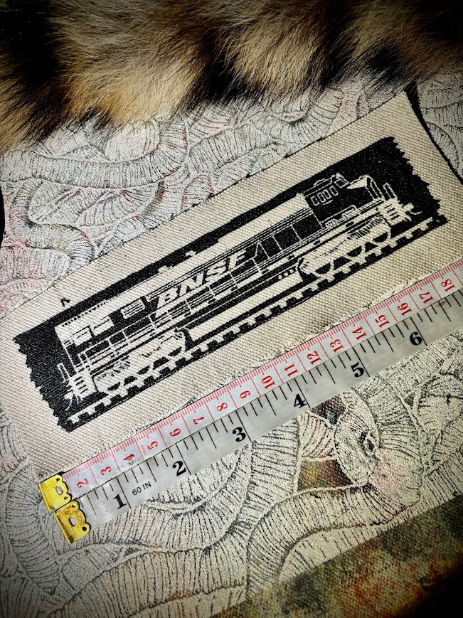 BNSF locomotive sew on patch