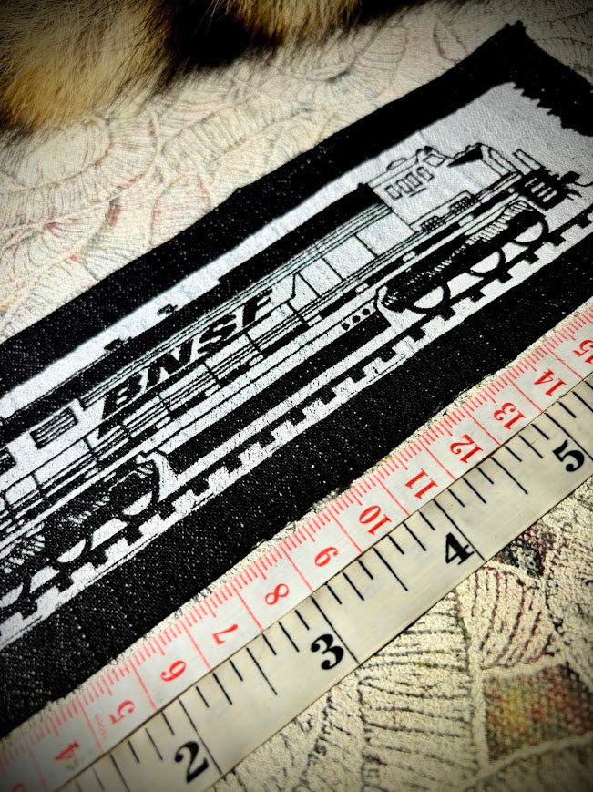 BNSF locomotive sew on patch