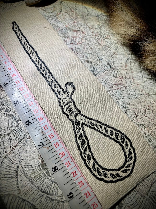 noose sew on patch