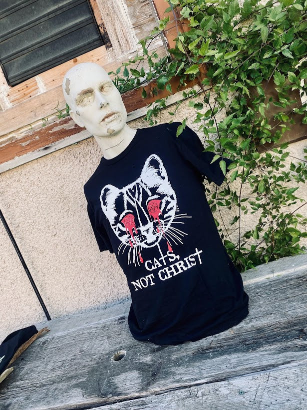 Cats, Not Christ Tee