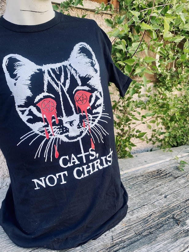 Cats, Not Christ Tee