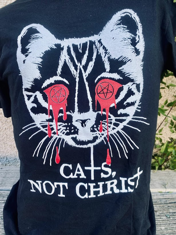 Cats, Not Christ Tee