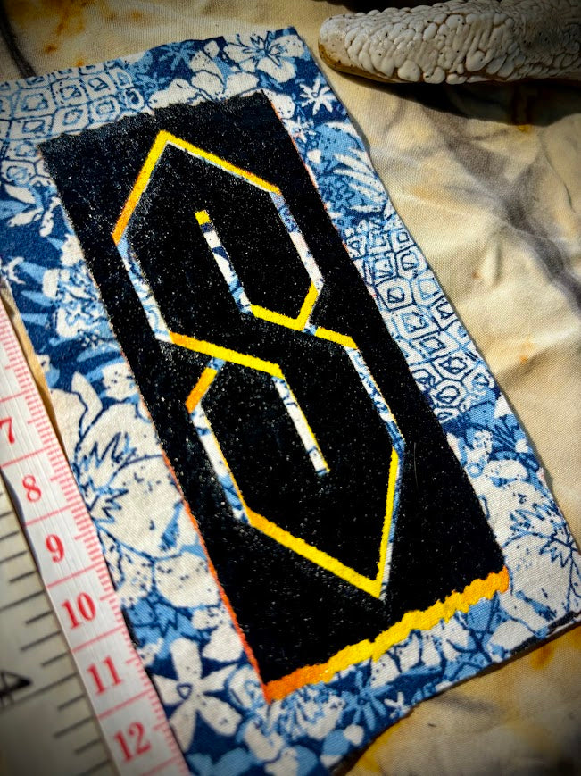 The cool S sew on patch