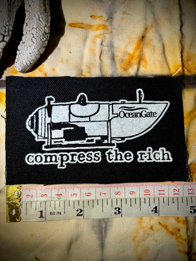 Compress The Rich, OceanGate Titan submersible patch