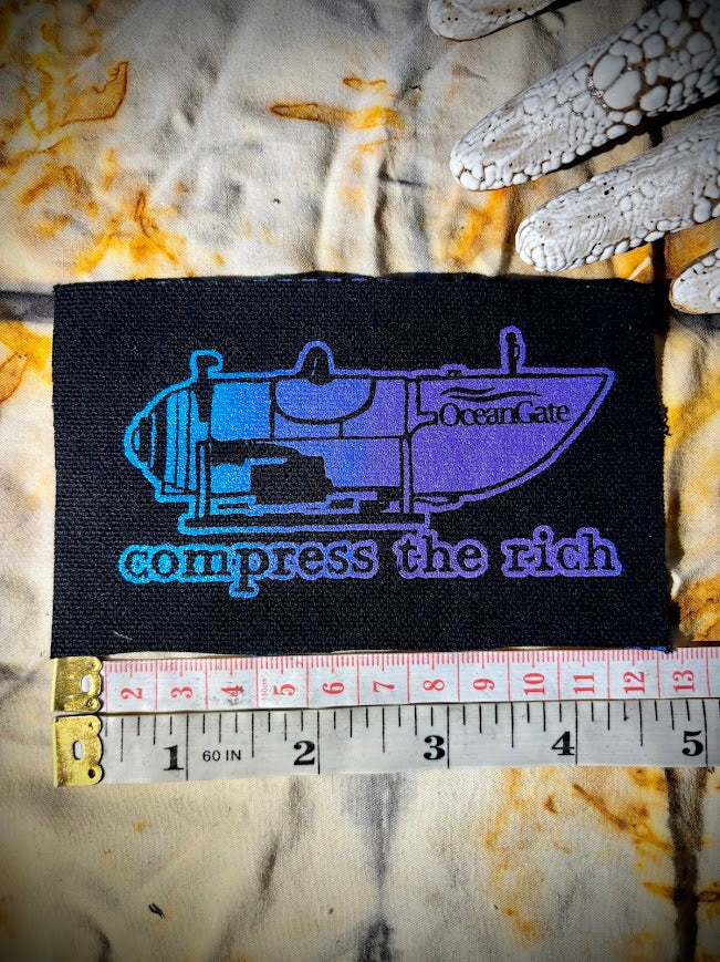 Compress The Rich, OceanGate Titan submersible patch