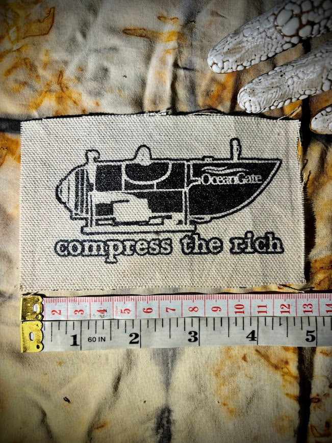 Compress The Rich, OceanGate Titan submersible patch