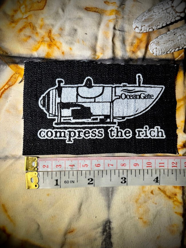 Compress The Rich, OceanGate Titan submersible patch