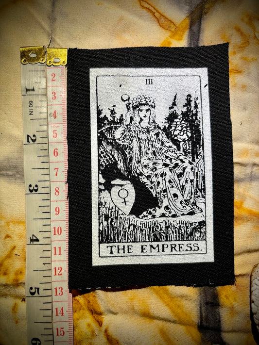 The Empress tarot sew on patch