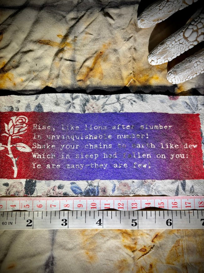 The Masque of Anarchy poem patch
