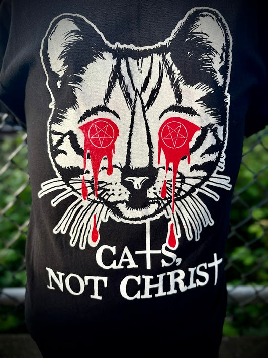 Cats, Not Christ Tee
