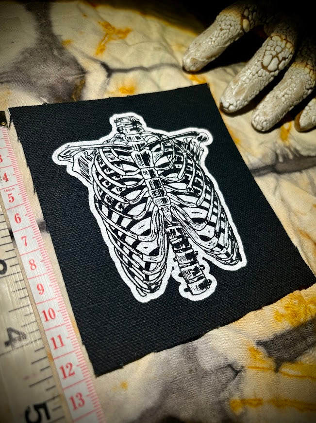 Rib Cage Sew on patch