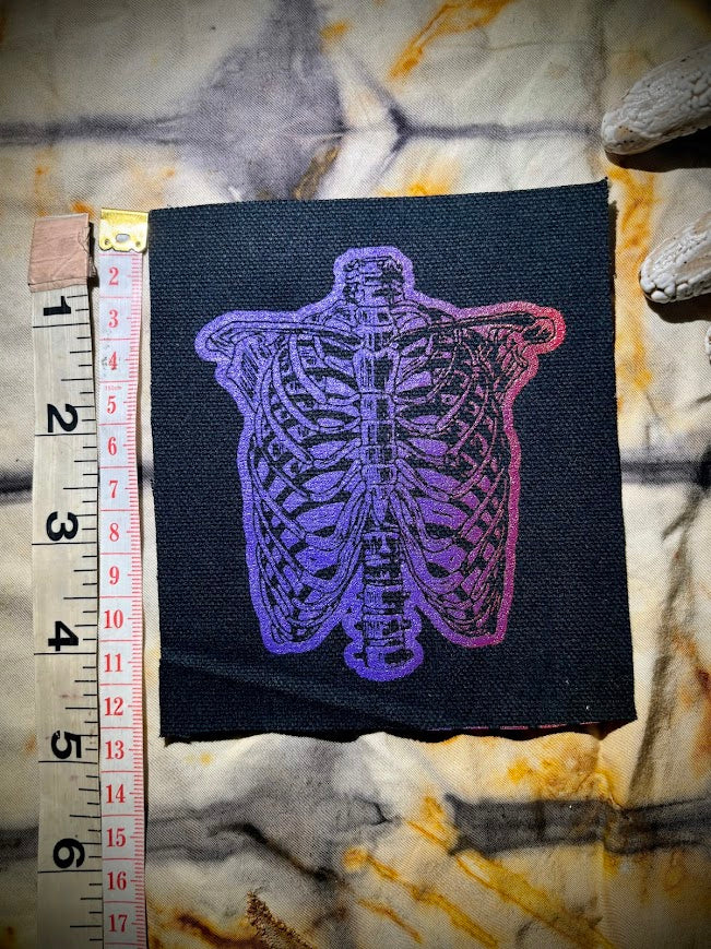Rib Cage Sew on patch
