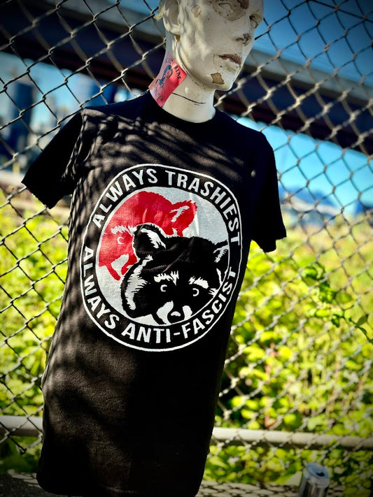 ANTIFA raccoons t-shirt.